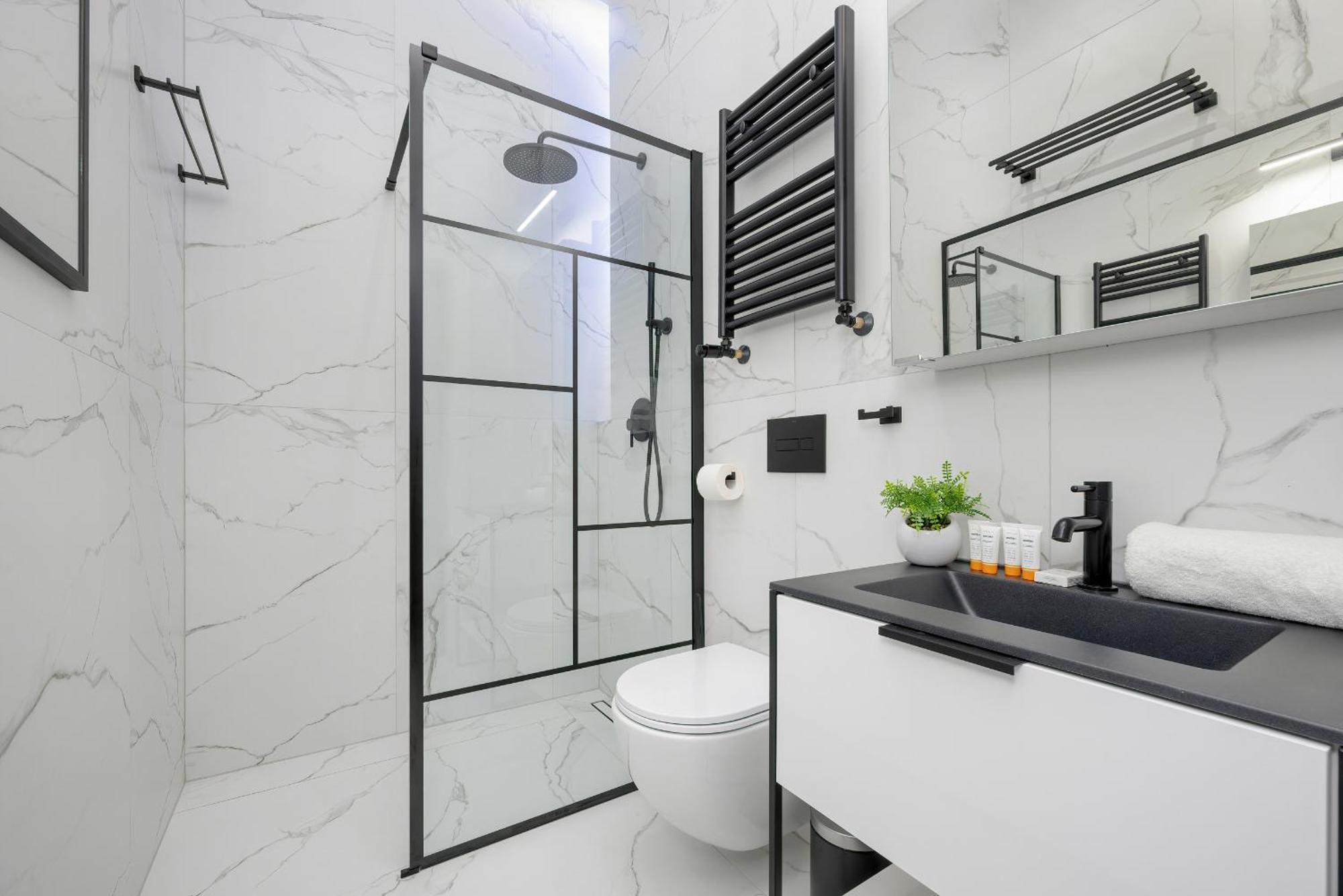 Exclusive Grey And Red Apartment In Warsaw Center By Noclegi Renters 외부 사진