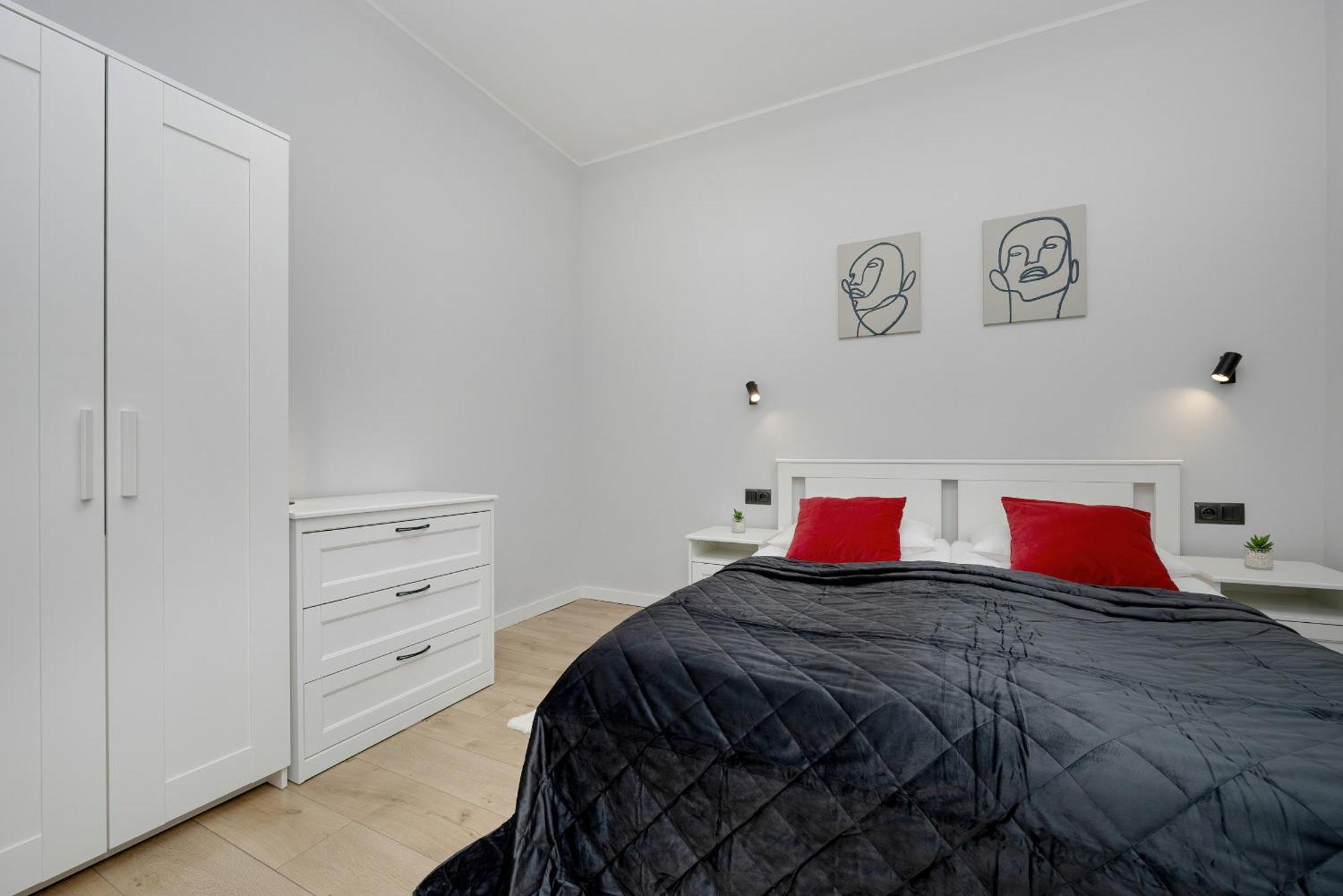 Exclusive Grey And Red Apartment In Warsaw Center By Noclegi Renters 외부 사진